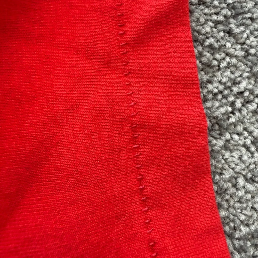 VTG lot Fruit of the Loom Best Pocket T-Shirt Red XL Made in USA Single Stitch